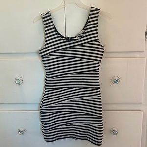 Black & White Stripe Dress